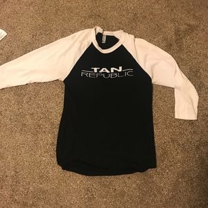 Tan Republic Baseball Tee